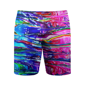 Мужские шорты спортивные с принтом Красочный авангардный паттерн   Fashion trend в Курске,  |  | abstraction | color | fashion | neon | pattern | абстракция | мода | неон | паттерн | цвет