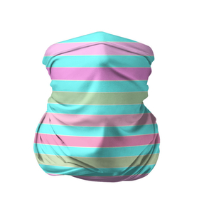 Бандана-труба 3D с принтом Pink turquoise stripes horizontal Полосатый узор в Тюмени, 100% полиэстер, ткань с особыми свойствами — Activecool | плотность 150‒180 г/м2; хорошо тянется, но сохраняет форму | Тематика изображения на принте: pink | stripes | turquoise | бирюзовый | горизонтальные полосы | зеленые полосы | полосатый узор | разноцветные полосы | розовый