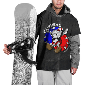 Накидка на куртку 3D с принтом Персонаж Cuphead в Санкт-Петербурге, 100% полиэстер |  | cuphead | игра | надпись | название | персонаж | текстура | фишки | чашка