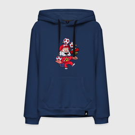 Мужская толстовка хлопок с принтом Coach Mike   Brawl Stars в городе Новоалтайск, френч-терри, мягкий теплый начес внутри (100% хлопок) | карман-кенгуру, эластичные манжеты и нижняя кромка, капюшон с подкладом и шнурком | brawl stars | coach mike | game | игры | персонажи