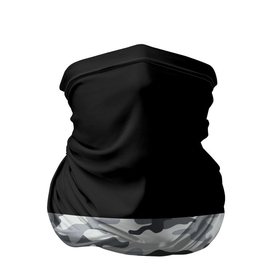 Бандана-труба 3D с принтом Полукамуфляж Тёмно Серый в Екатеринбурге, 100% полиэстер, ткань с особыми свойствами — Activecool | плотность 150‒180 г/м2; хорошо тянется, но сохраняет форму | camo | camouflage | dark | gray | half | камуфляж | половина | серый | тёмный
