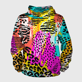 Мужская ветровка 3D с принтом LEOPARD TEXTURE в Белгороде, 100% полиэстер | подол и капюшон оформлены резинкой с фиксаторами, два кармана без застежек по бокам, один потайной карман на груди | abstract | beautiful | bright | floral | graphics | green | pattern | pink | purple | rainbow | stripes | stunning | watercolor | white | абстракция | акварель | белый | графика | зеленый | красивый | полосы | потрясающий | радуга | розовый | узор | фиоле