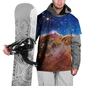 Накидка на куртку 3D с принтом Туманность Киля фото НАСА в Екатеринбурге, 100% полиэстер |  | james webb telescope | nasa | space | universe | вселенная | галактика | з | зведы | звездное небо | космос | наса | телескоп джеймс уэбб | туманность киля | туманность киля джеймс уэбб | туманность киля наса