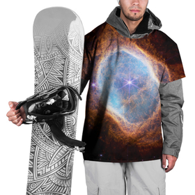 Накидка на куртку 3D с принтом Туманность Южное кольцо наблюдаемое телескопом Уэбба в Екатеринбурге, 100% полиэстер |  | nasa | астрономия | вселенная | джеймс уэбба | звезда | звёзды | космос | наса | общественное достояние | телескоп | туманность