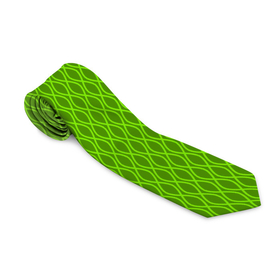 Галстук 3D с принтом Зеленые ячейки текстура в Санкт-Петербурге, 100% полиэстер | Длина 148 см; Плотность 150-180 г/м2 | абстрактные | абстракция | геометрия | классика | классические | нейтральные | спокойные | узор | узоры