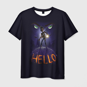 Мужская футболка 3D с принтом Hello Neighbor | Привет сосед HELLO , 100% полиэфир | прямой крой, круглый вырез горловины, длина до линии бедер | hello neighbor | видеоигра | игра | ник рот | привет сосед | сосед | теодор питерсон
