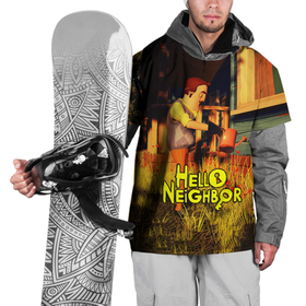 Накидка на куртку 3D с принтом Hello Neighbor | Привет сосед | Сосед поливает в Белгороде, 100% полиэстер |  | hello neighbor | видеоигра | игра | ник рот | привет сосед | сосед | теодор питерсон