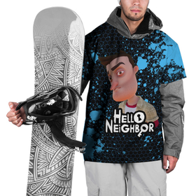 Накидка на куртку 3D с принтом Hello Neighbor | Привет сосед | Ник Рот в Белгороде, 100% полиэстер |  | hello neighbor | видеоигра | игра | ник рот | привет сосед | сосед | теодор питерсон