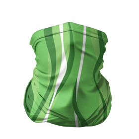 Бандана-труба 3D с принтом Водоросли в Кировске, 100% полиэстер, ткань с особыми свойствами — Activecool | плотность 150‒180 г/м2; хорошо тянется, но сохраняет форму | абстракция | водоросли | волны | мода | полосы | тренд