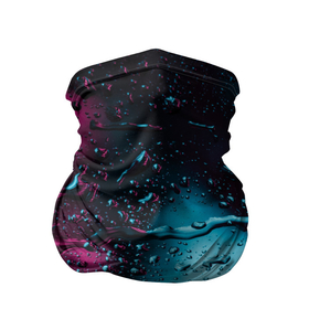 Бандана-труба 3D с принтом Неоновые сюрреалистичные капли   Розовый и голубой , 100% полиэстер, ткань с особыми свойствами — Activecool | плотность 150‒180 г/м2; хорошо тянется, но сохраняет форму | abstraction | art | artwork | colorful | colors | dark | darkness | drops | graphics | neon | patterns | rain | surrealism | sweethuman | sweethumen | абстракция | арт | графика | дождь | искусство | капли | неон | разноцветный | сюрреализм | темнота | ть