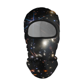 Балаклава 3D с принтом NASA: Скопление Галактик в Петрозаводске, 100% полиэстер, ткань с особыми свойствами — Activecool | плотность 150–180 г/м2; хорошо тянется, но при этом сохраняет форму. Закрывает шею, вокруг отверстия для глаз кайма. Единый размер | Тематика изображения на принте: fog | nasa | space | астрономия | вояджеры | вселенная | галактика | звезды | космос | луна | марс | наса | наука | научпоп | открытый космос | планеты | сборник космос | солнечная система | туман | уран | хаббл