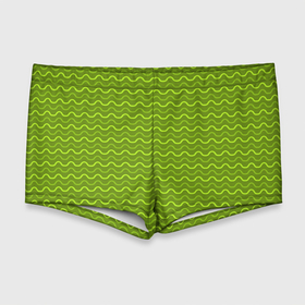 Мужские купальные плавки 3D с принтом Зеленые светлые и темные волнистые полосы , Полиэстер 85%, Спандекс 15% |  | абстрактные | абстракция | геометрия | классика | классические | нейтральные | спокойные | узор | узоры
