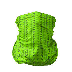 Бандана-труба 3D с принтом Зеленые узоры из  линий , 100% полиэстер, ткань с особыми свойствами — Activecool | плотность 150‒180 г/м2; хорошо тянется, но сохраняет форму | абстрактные | абстракция | геометрия | классика | классические | нейтральные | спокойные | узор | узоры