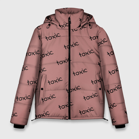 Мужская зимняя куртка 3D с принтом Tоксичный в Тюмени, верх — 100% полиэстер; подкладка — 100% полиэстер; утеплитель — 100% полиэстер | длина ниже бедра, свободный силуэт Оверсайз. Есть воротник-стойка, отстегивающийся капюшон и ветрозащитная планка. 

Боковые карманы с листочкой на кнопках и внутренний карман на молнии. | toxic | кремовый | приколы | токсик | токсичный | ядовитый
