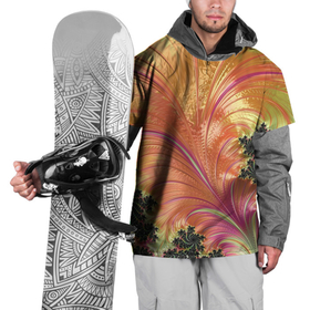 Накидка на куртку 3D с принтом Фрактальный динамичный паттерн в Тюмени, 100% полиэстер |  | abstraction | fashion | fractal | pattern | абстракция | мода | паттерн | фрактал