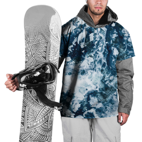 Накидка на куртку 3D с принтом Замерзшие Лужи Зимы , 100% полиэстер |  | abstraction | acrylic | art | paint | painting | puddles | snow | spots | winter | абстракция | акриловая | живопись | зима | искусство | краска | лужи | пятна | снег