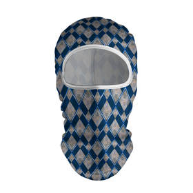 Балаклава 3D с принтом Синие, бежевые ромбы в Курске, 100% полиэстер, ткань с особыми свойствами — Activecool | плотность 150–180 г/м2; хорошо тянется, но при этом сохраняет форму. Закрывает шею, вокруг отверстия для глаз кайма. Единый размер | Тематика изображения на принте: beige | blue | blue rhombuses | geometric | harlequin | rhombic | rhombuses | texture | textured | zig zag | арлекин | бежевые | геометрический | зиг заг | ромбический | ромбы | синие | синие ромбы | текстура | текстурированный
