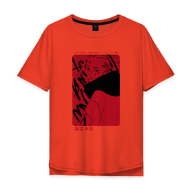 Мужская футболка хлопок Oversize с принтом Кэн Рюгудзи  Токийские мстители в Новосибирске, 100% хлопок | свободный крой, круглый ворот, “спинка” длиннее передней части | draken | ken chin | kenny | аниме | кэн рюгудзи | манга | токийские мстители