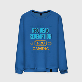 Мужской свитшот хлопок с принтом Игра Red Dead Redemption PRO Gaming в Курске, 100% хлопок |  | 