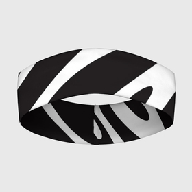 Повязка на голову 3D с принтом анималистичный рисунок зебра в Екатеринбурге,  |  | Тематика изображения на принте: animal | animalistic | animals | black | black and white | bw | stripes | white | zebra | zebra stripes | анималистичный | белый | животное | животные | звери | зверь | зебра | полосы | полосы зебры | чб | черно белый | чернобелый | черный