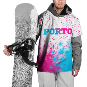 Накидка на куртку 3D с принтом Porto Neon Gradient в Петрозаводске, 100% полиэстер |  | club | football | logo | porto | градиент | клуб | краска | краски | лого | мяч | неон | порто | символ | спорт | футбол | футболист | футболисты | футбольный