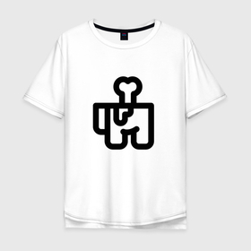 Мужская футболка хлопок Oversize с принтом Among Us жертва в Тюмени, 100% хлопок | свободный крой, круглый ворот, “спинка” длиннее передней части | амонг | арт | ас | видеоигра | импостор | принт