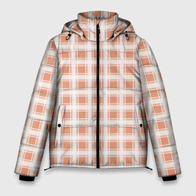Мужская зимняя куртка 3D с принтом Light beige plaid fashionable checkered pattern , верх — 100% полиэстер; подкладка — 100% полиэстер; утеплитель — 100% полиэстер | длина ниже бедра, свободный силуэт Оверсайз. Есть воротник-стойка, отстегивающийся капюшон и ветрозащитная планка. 

Боковые карманы с листочкой на кнопках и внутренний карман на молнии. | beige | checkered pattern | light beige | plaid | бежевая клетка | в клетку | клетчатый узор | шотландка