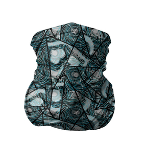 Бандана-труба 3D с принтом Гранжевая абстракция, серо синий фон в Петрозаводске, 100% полиэстер, ткань с особыми свойствами — Activecool | плотность 150‒180 г/м2; хорошо тянется, но сохраняет форму | abstraction | black | geometri | geometric | granite | gray and blue | gray blue | grunge | stone | stone texture | texture | абстракция | геометрический | гранжевый | гранит | камень | полигональный | серо синий | серый и синий | текстура