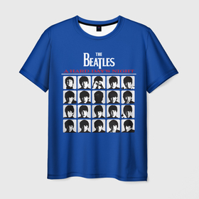 Мужская футболка 3D с принтом The Beatles   A Hard Days Night в Тюмени, 100% полиэфир | прямой крой, круглый вырез горловины, длина до линии бедер | Тематика изображения на принте: beatles | the beatles | бителз | бителс | битлз | битлс | битлы | группа | джон леннон | джордж харрисон | жуки | зе | ливерпульская четвёрка | мерсибит | пол маккартни | поп | ринго старр | рок