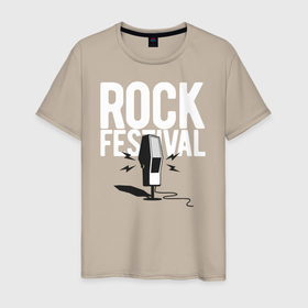 Мужская футболка хлопок с принтом Рок Фестиваль Микрофон в Новосибирске, 100% хлопок | прямой крой, круглый вырез горловины, длина до линии бедер, слегка спущенное плечо. | death metal | heavy | heavymetal | indi | indirock | metal | microphone | music | rock | rock n roll | roll | дэт метал | дэтметал | инди | индирок | метал | микрофон | музыка | наушники | рок | рок н ролл | ролл | хеви | хеви метал | хевиметал | череп