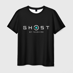 Мужская футболка 3D с принтом Ghost of Tsushima карта в Тюмени, 100% полиэфир | прямой крой, круглый вырез горловины, длина до линии бедер | games | ghost of tsushima | ps4 | ps5 | игры | призрак цушимы