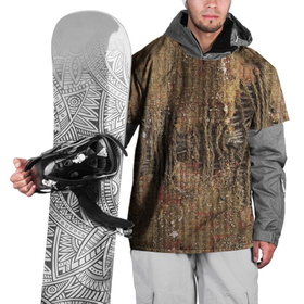 Накидка на куртку 3D с принтом Хайповая грязная рванина в Курске, 100% полиэстер |  | fashion | hype | rag | underground | андеграунд | мода | рваньё | хайп