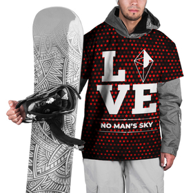 Накидка на куртку 3D с принтом No Mans Sky Love Классика в Кировске, 100% полиэстер |  | Тематика изображения на принте: 