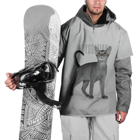 Накидка на куртку 3D с принтом Котенок абиссинец в Петрозаводске, 100% полиэстер |  | абиссинец | абиссинская кошка | абиссинская порода | кот абиссинец | котенок абиссинец | кошка абиссинец | порода абиссинец