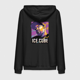 Мужская толстовка на молнии хлопок с принтом Ice Cube ,  |  | 