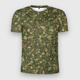 Мужская футболка 3D Slim с принтом Камуфляж цифровой Флора 1 пиксель в Новосибирске, 100% полиэстер с улучшенными характеристиками | приталенный силуэт, круглая горловина, широкие плечи, сужается к линии бедра | camo | digital | flora 1 | hunt | pattern | pixel | war | армейский | армия | боец | военный | воин | защитный | зеленый | камуфляж | коричневый | маскировка | охота | паттерн | пейнтбол | пиксель | пиксельный | пятна