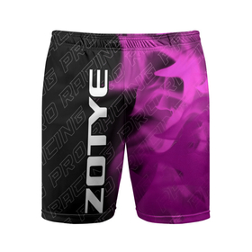 Мужские шорты спортивные с принтом Zotye Pro Racing ,  |  | 