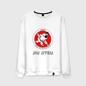Мужской свитшот хлопок с принтом Jiu Jitsu: since 16 century в Кировске, 100% хлопок |  | Тематика изображения на принте: белый | боевые искусства | желтый | спорт | япония