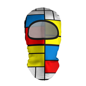 Балаклава 3D с принтом Texture of squares rectangles , 100% полиэстер, ткань с особыми свойствами — Activecool | плотность 150–180 г/м2; хорошо тянется, но при этом сохраняет форму. Закрывает шею, вокруг отверстия для глаз кайма. Единый размер | Тематика изображения на принте: abstraction | black | lines | neoplasticism | rectangles | red | squares | white | абстракция | белый | желтый | квадраты | композиция | красный | красочный | линии | минимализм | неопластицизм | прямоугольники | ретро | синий