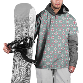 Накидка на куртку 3D с принтом Абстракция геометрия в Тюмени, 100% полиэстер |  | абстрактные | классика | классические | нейтральные | спокойные | узор | узоры