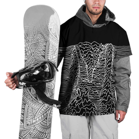 Накидка на куртку 3D с принтом Чёрно белый объёмный растр в Санкт-Петербурге, 100% полиэстер |  | abstraction | minimalism | raster | volume | абстракция | минимализм | объём | растр