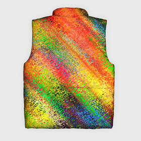 Мужской жилет утепленный 3D с принтом Rainbow inclusions в Санкт-Петербурге,  |  | Тематика изображения на принте: abstraction | blue | color | orange | pink | rainbow | red | абстракция | красный | оранжевый | радуга | розовый | синий | цветной