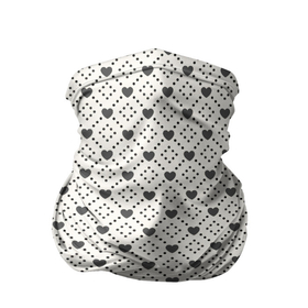 Бандана-труба 3D с принтом Сердечки   текстуры в Новосибирске, 100% полиэстер, ткань с особыми свойствами — Activecool | плотность 150‒180 г/м2; хорошо тянется, но сохраняет форму | абстрактные | абстракция | геометрия | классика | классические | нейтральные | спокойные | узор | узоры