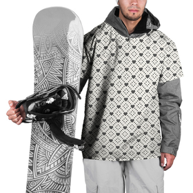 Накидка на куртку 3D с принтом Сердечки   текстуры в Тюмени, 100% полиэстер |  | абстрактные | абстракция | геометрия | классика | классические | нейтральные | спокойные | узор | узоры