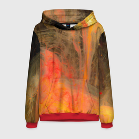 Мужская толстовка 3D с принтом Абстрактное множество красок   Оранжевый , 100% полиэстер | двухслойный капюшон со шнурком для регулировки, мягкие манжеты на рукавах и по низу толстовки, спереди карман-кенгуру с мягким внутренним слоем. | abstraction | art | artwork | blood | colorful | colors | graphics | paints | patterns | surrealism | sweethuman | sweethumen | абстракция | арт | графика | искусство | краски | кровь | разноцветный | сюрреализм | узоры | цвета