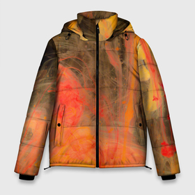 Мужская зимняя куртка 3D с принтом Абстрактное множество красок   Оранжевый в Тюмени, верх — 100% полиэстер; подкладка — 100% полиэстер; утеплитель — 100% полиэстер | длина ниже бедра, свободный силуэт Оверсайз. Есть воротник-стойка, отстегивающийся капюшон и ветрозащитная планка. 

Боковые карманы с листочкой на кнопках и внутренний карман на молнии. | abstraction | art | artwork | blood | colorful | colors | graphics | paints | patterns | surrealism | sweethuman | sweethumen | абстракция | арт | графика | искусство | краски | кровь | разноцветный | сюрреализм | узоры | цвета