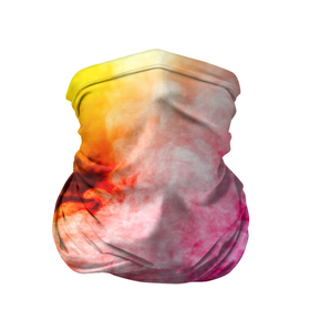 Бандана-труба 3D с принтом Взрыв Красок I Дым в Курске, 100% полиэстер, ткань с особыми свойствами — Activecool | плотность 150‒180 г/м2; хорошо тянется, но сохраняет форму | арт | дым | искуство | красочный | лето | настроение | позитив | яркий