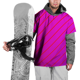 Накидка на куртку 3D с принтом Розовый и фиолетовые линии в Тюмени, 100% полиэстер |  | абстрактные | геометрия | классика | классические | нейтральные | спокойные | узор | узоры