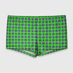 Мужские купальные плавки 3D с принтом Фиолетовые кружочки на зеленом фоне в Кировске, Полиэстер 85%, Спандекс 15% |  | абстрактные | геометрия | классика | классические | нейтральные | спокойные | узор | узоры
