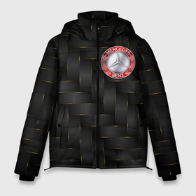 Мужская зимняя куртка 3D с принтом Мерседес Элита в Санкт-Петербурге, верх — 100% полиэстер; подкладка — 100% полиэстер; утеплитель — 100% полиэстер | длина ниже бедра, свободный силуэт Оверсайз. Есть воротник-стойка, отстегивающийся капюшон и ветрозащитная планка. 

Боковые карманы с листочкой на кнопках и внутренний карман на молнии. | абстракция | автомобильные | машины | мерседес | полосы